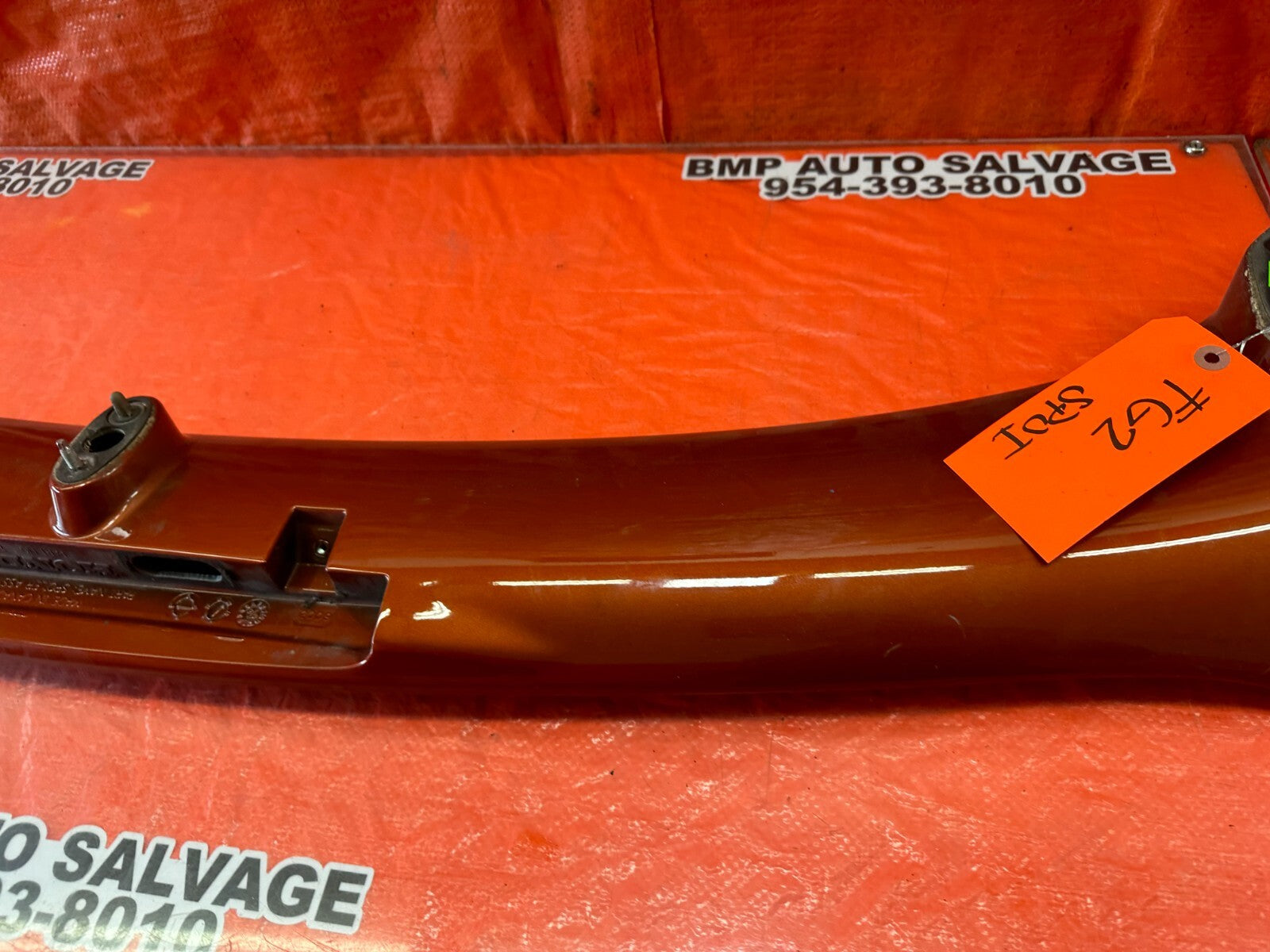 06 11 HONDA CIVIC 2D COUPE   REAR WING SPOILER DECK LID TRIM   OEM FACTORY   FG211