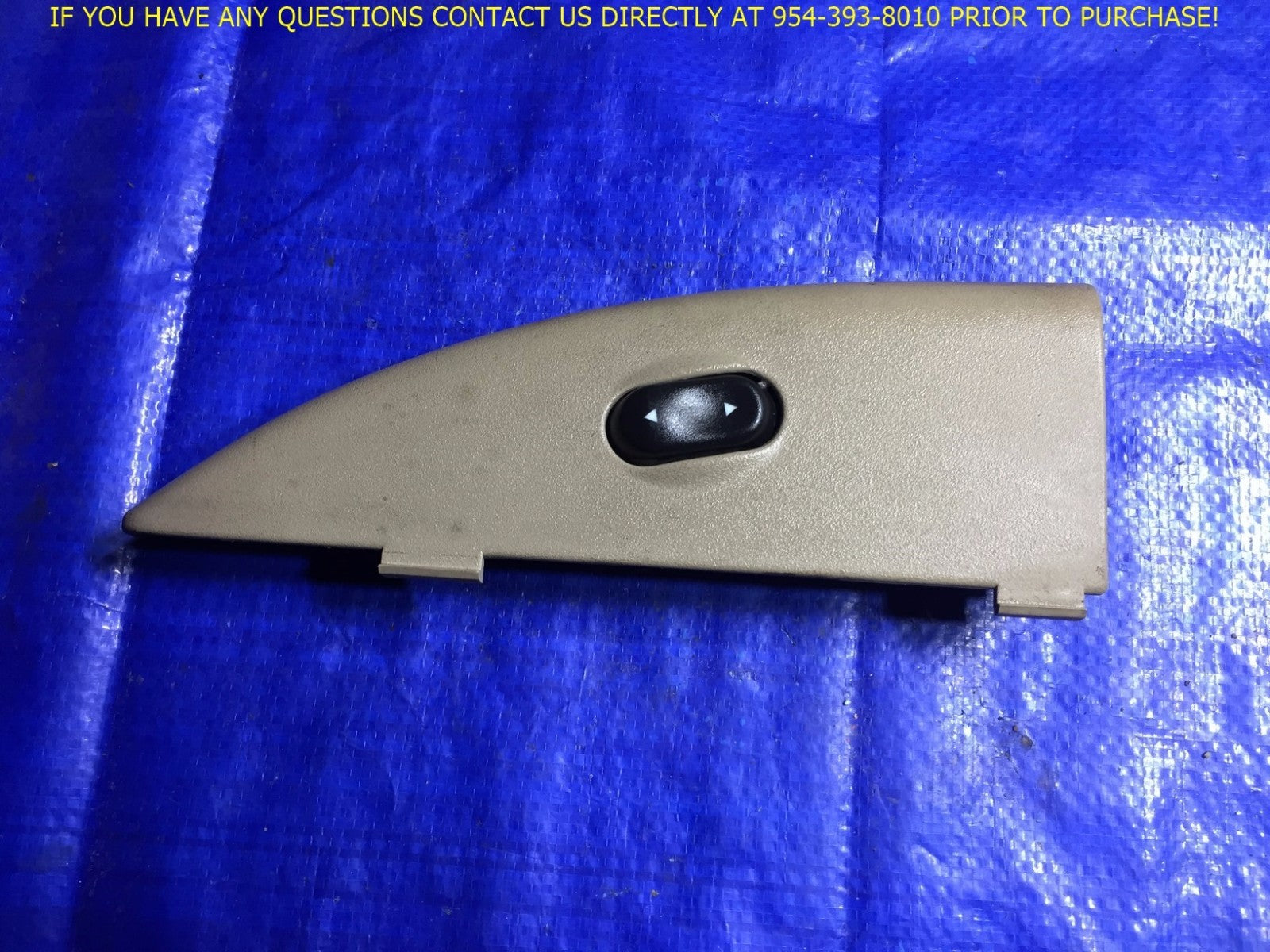 OEM 1998 1999 2000 2001 2002 GRAND MARQUIS DRIVER LEFT REAR WINDOW SWITCH TAN0