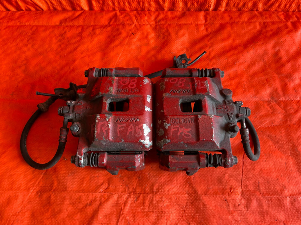 06 11 HONDA CIVIC SI   FRONT BRAKE CALIPER CALIPERS    LEFT AND RIGHT   OEM OE +7