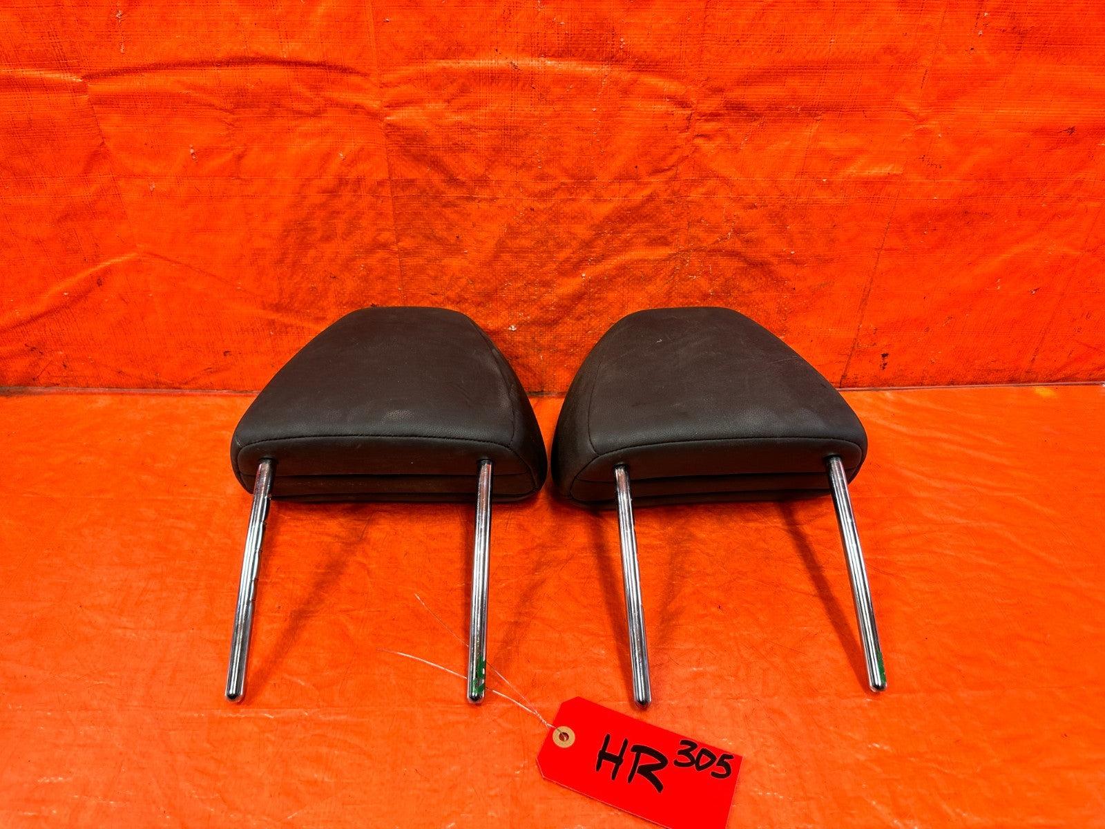 09 14 ACURA TSX   FRONT SEAT HEAD REST   LEFT & RIGHT   BLACK    OEM #3051