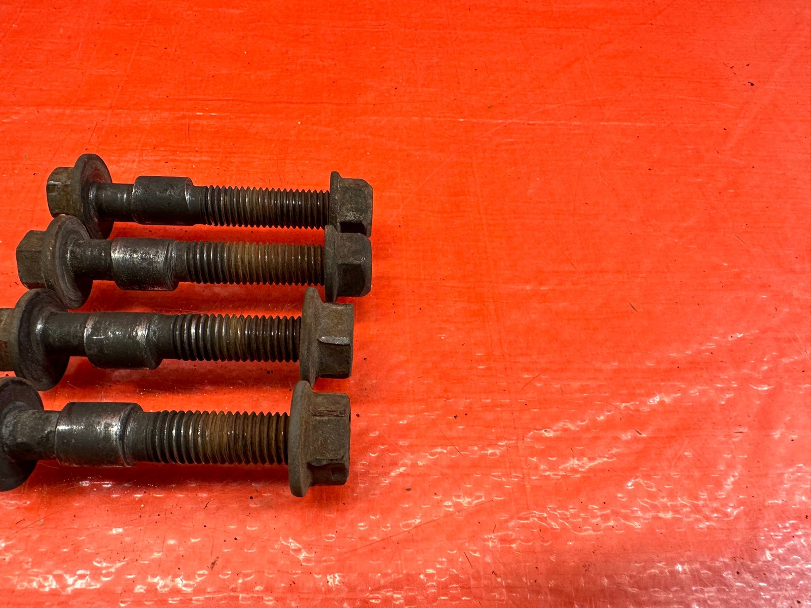06 11 HONDA CIVIC SI   FRONT SHOCK TO SPINDLE ADJUSTABLE CAMBER BOLTS   #2202