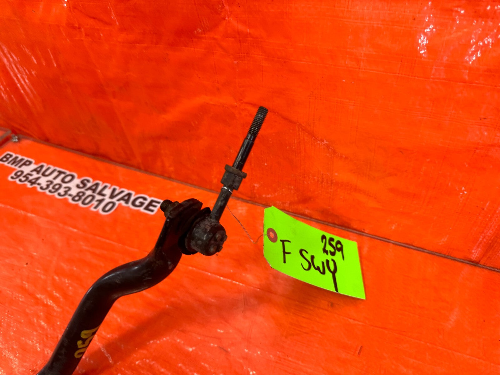 97 01 HONDA PRELUDE   BASE   FRONT SWAY ANTI ROLL STABILIZER BAR   OEM #2595