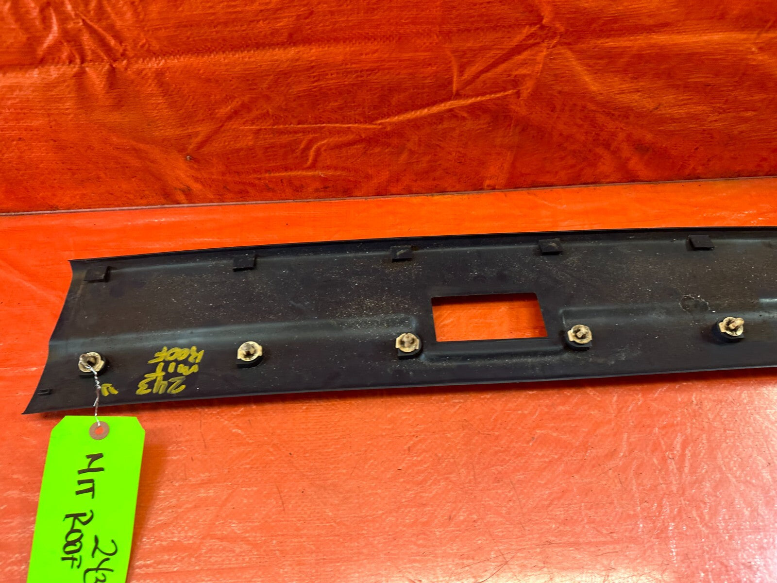 88 91 HONDA CRX   DOME LIGHT MAP LAMP TRIM   BLUE IN COLOR   OEM #2437