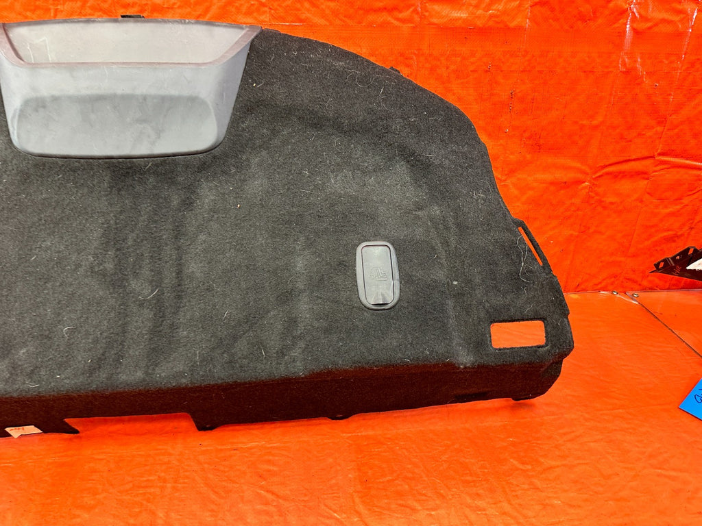 10 16 HYUNDAI GENESIS COUPE   REAR SPEAKER COVER TRAY LINER TRIM   NON SUB 3181