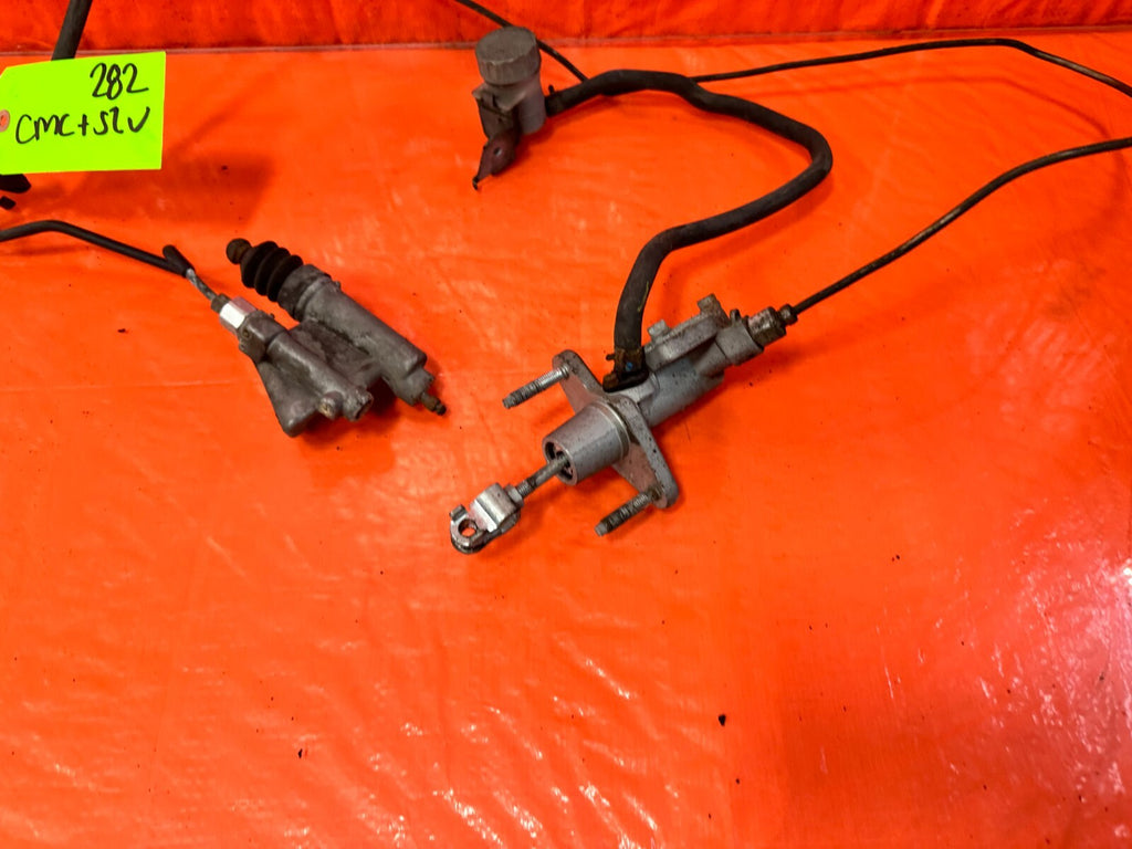 06 09 HONDA CIVIC SI   CLUTCH MASTER & SLAVE W/ FULL LINE SET LINES 100% OEM 2821