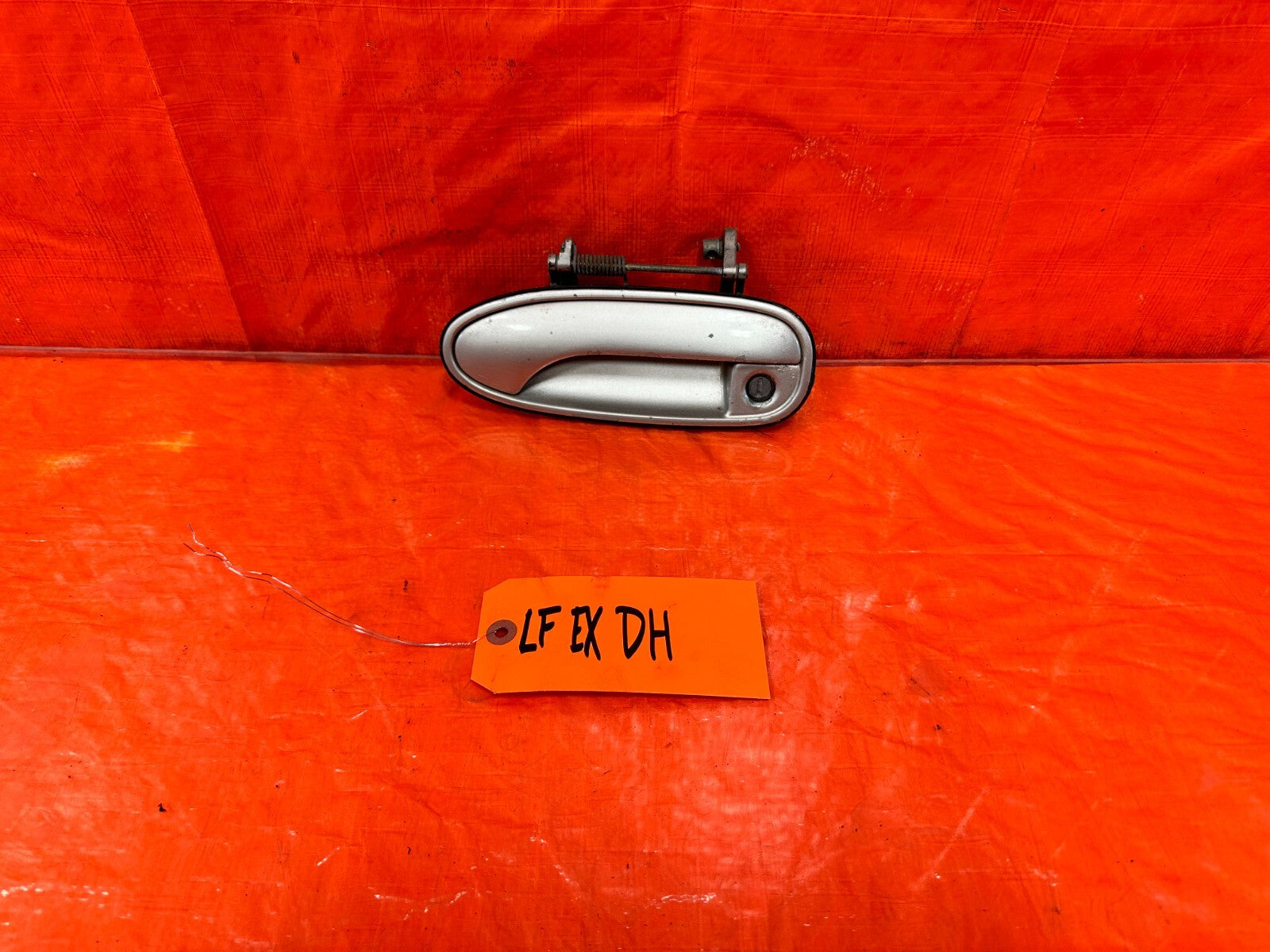 92 96 HONDA PRELUDE   DRIVER LEFT EXTERIOR DOOR HANDLE   OEM FACTORY #2730
