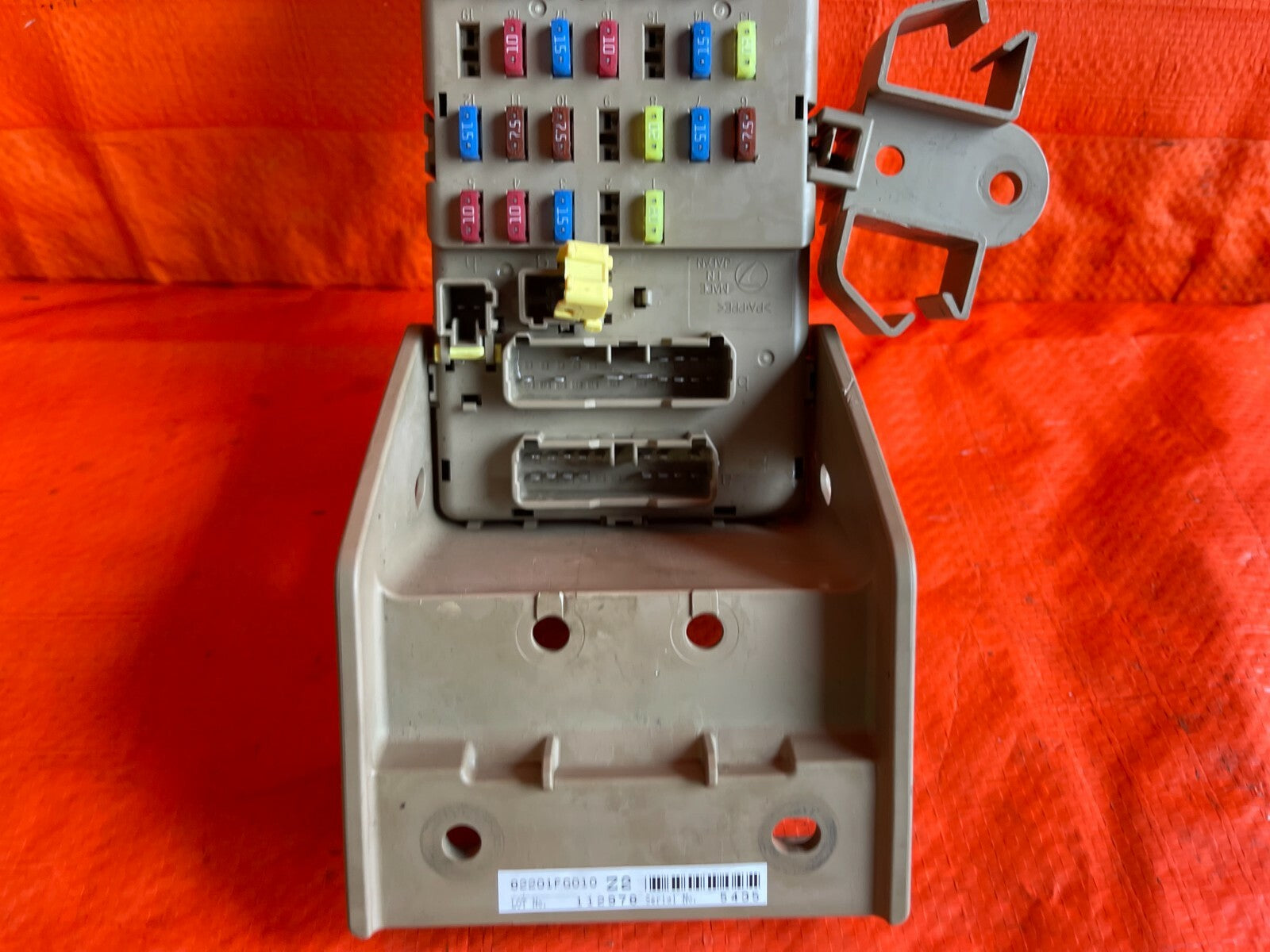 08 14 SUBARU IMPREZA WRX STi SEDAN   INTERIOR FUSE BOX JUNCTION PANEL   OEM #744