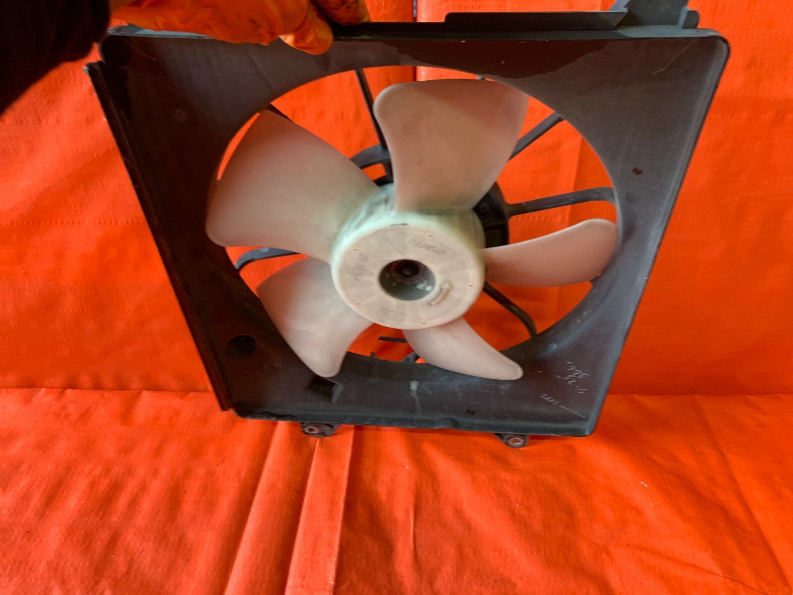 2008 08 HONDA CIVIC SI COUPE   K20Z3 HVAC RADIATOR COOLING FAN 5 FIVE BLADE8