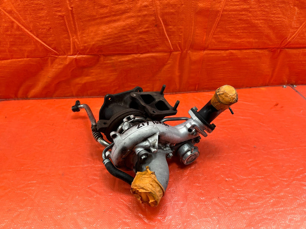 08 15 LANCER EVOLUTION X EVO 10   4B11T FACTORY TURBO CHARGER SET UP   OEM #2170