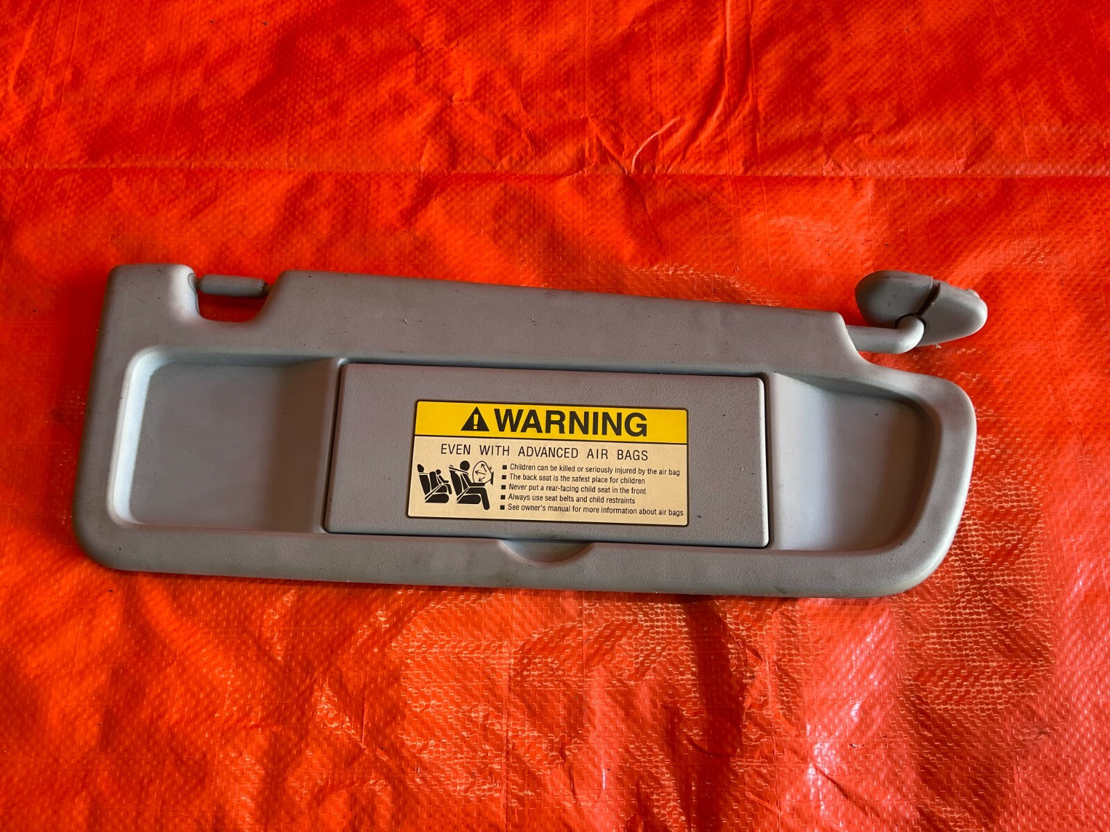 06 08 HONDA CIVIC   2.0L SI MODEL ONLY   PASSENGER RIGHT   SUN VISOR   OEM OE 7