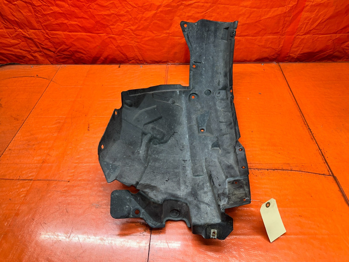 14-15 INFINITI Q50 3.7L AWD DRIVER LEFT FRONT WHEEL WELL FENDER SPLASH SHIELD LI8
