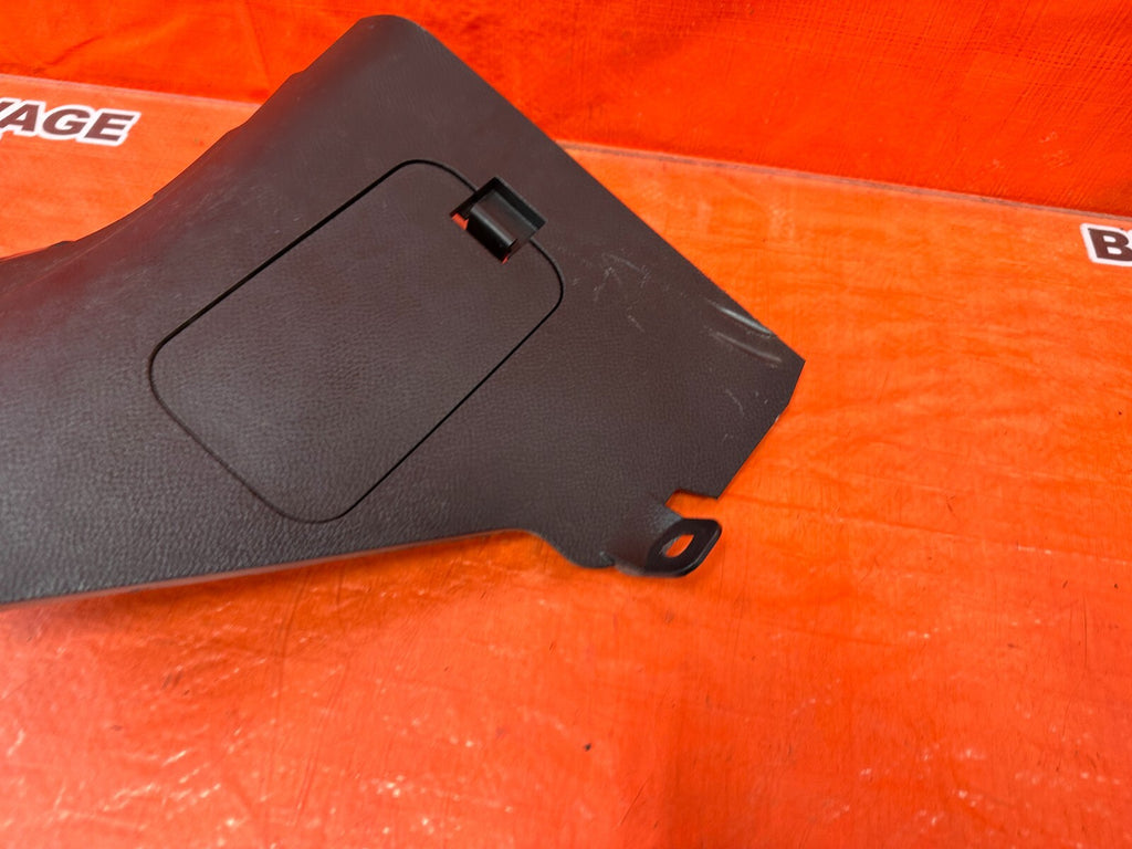 08 13 INFINITI G37 COUPE 2D   KICK PANEL   DRIVER LEFT SIDE   BLACK   OEM #2454