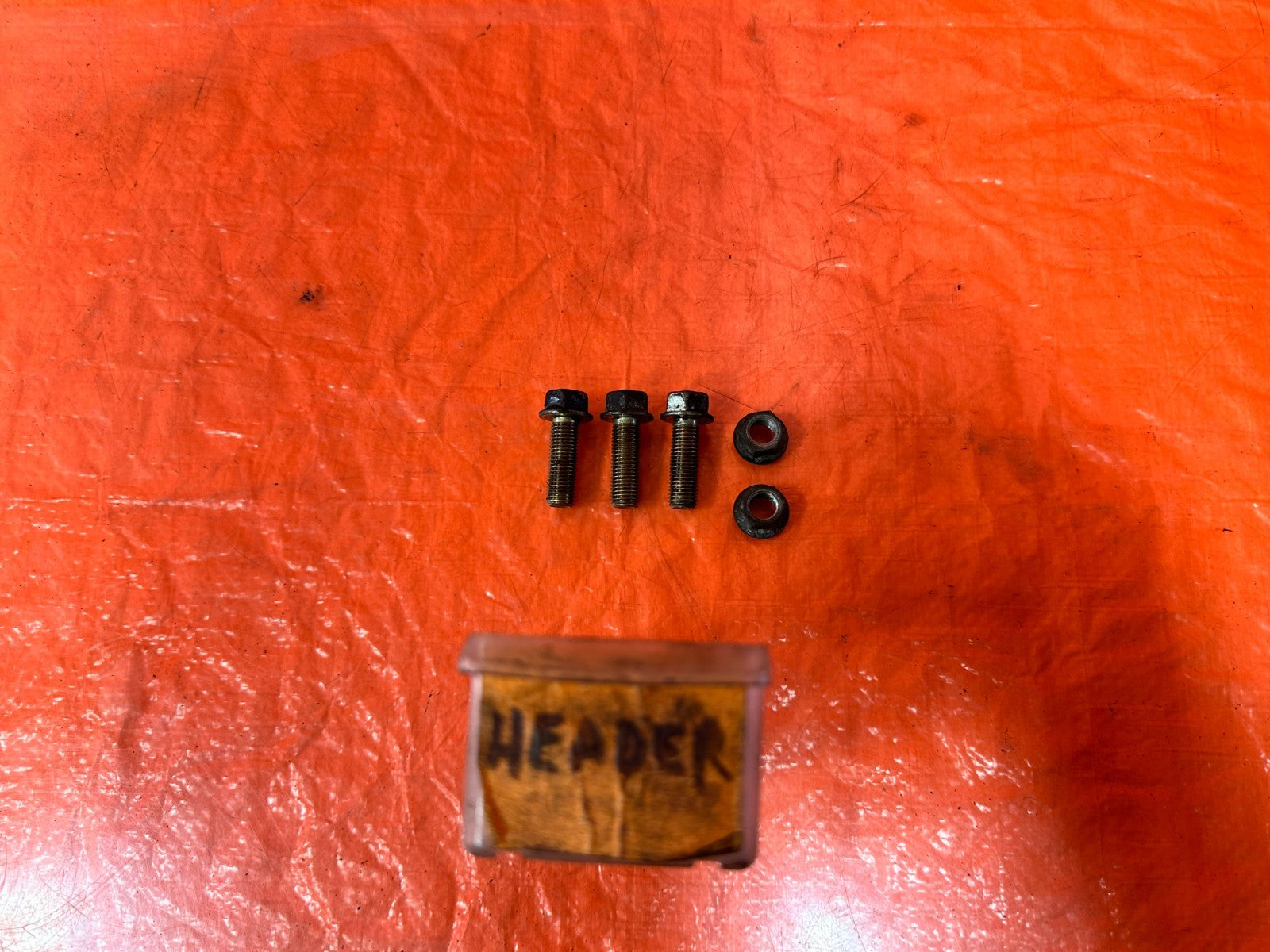 04 08 ACURA TSX   K24A2 EXHAUST MANIFOLD BOLTS   OEM #3120
