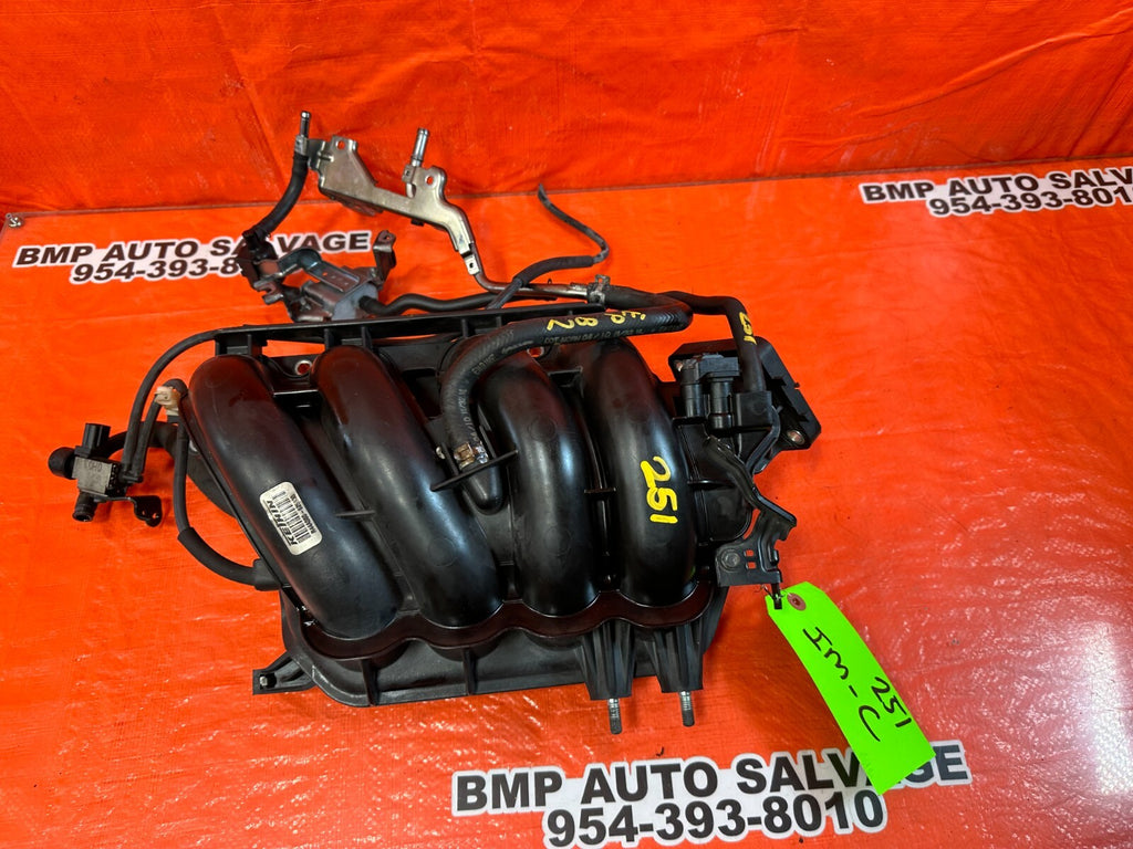 08 12 HONDA ACCORD 2.4L   INTAKE MANIFOLD   PLASTIC PORTION   K24Z3   OEM #2518