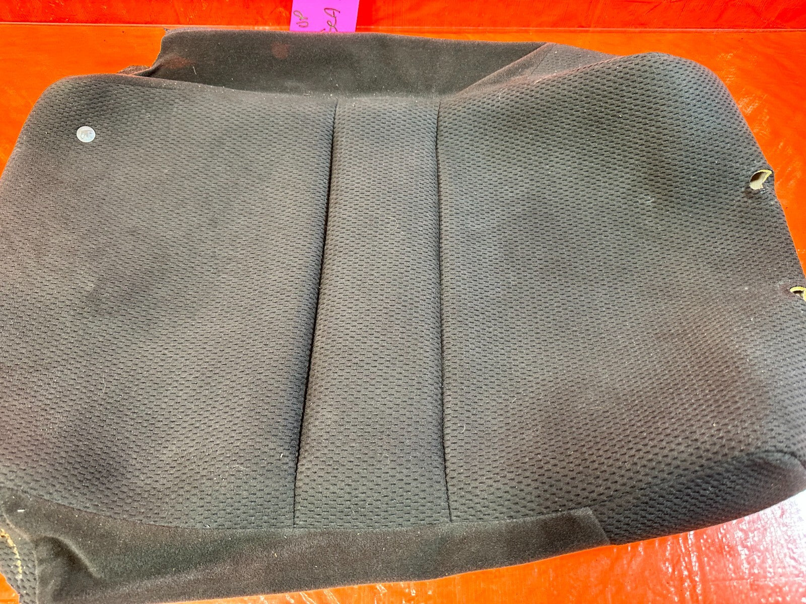 07 08 HONDA CIVIC SI SEDAN   RIGHT REAR UPPER SEAT SKIN COVER FABRIC CLOTH   2704