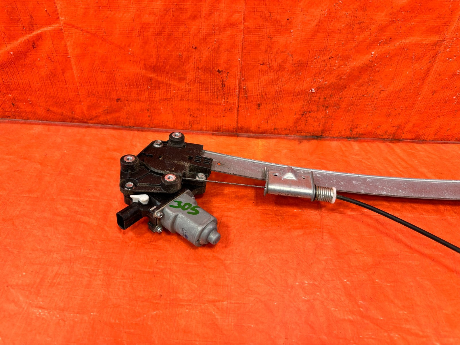 09 14 ACURA TSX   DRIVER LEFT   WINDOW REGULATOR W/ MOTOR   OEM FACTORY #3052