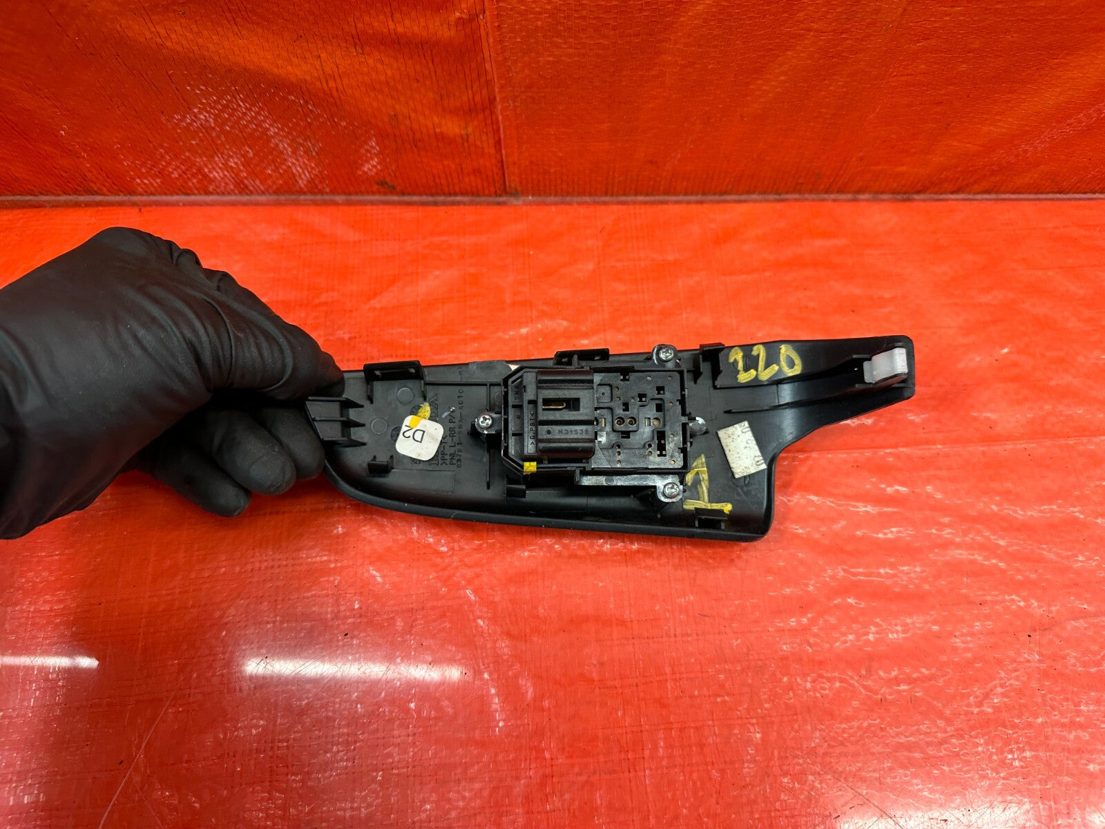 06 11 HONDA CIVIC 4D SEDAN DRIVER LEFT REAR WINDOW SWITCH OEM #2205