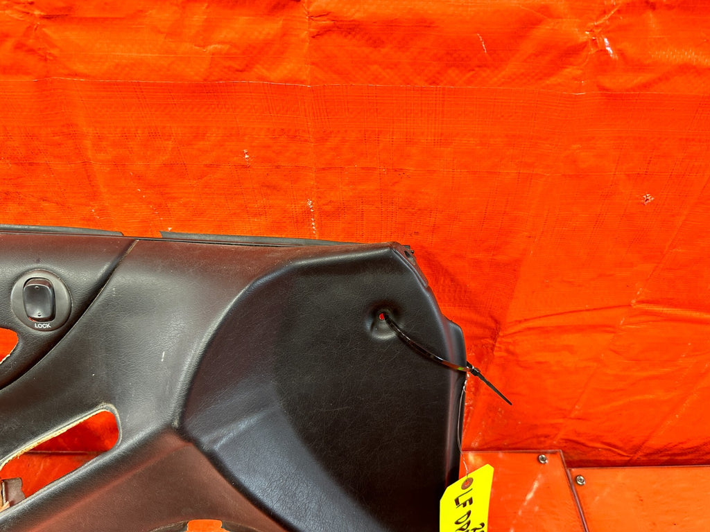 93 97 HONDA DEL SOL   LEFT AND RIGHT DOOR PANELS   ALL BLACK   OEM #2951