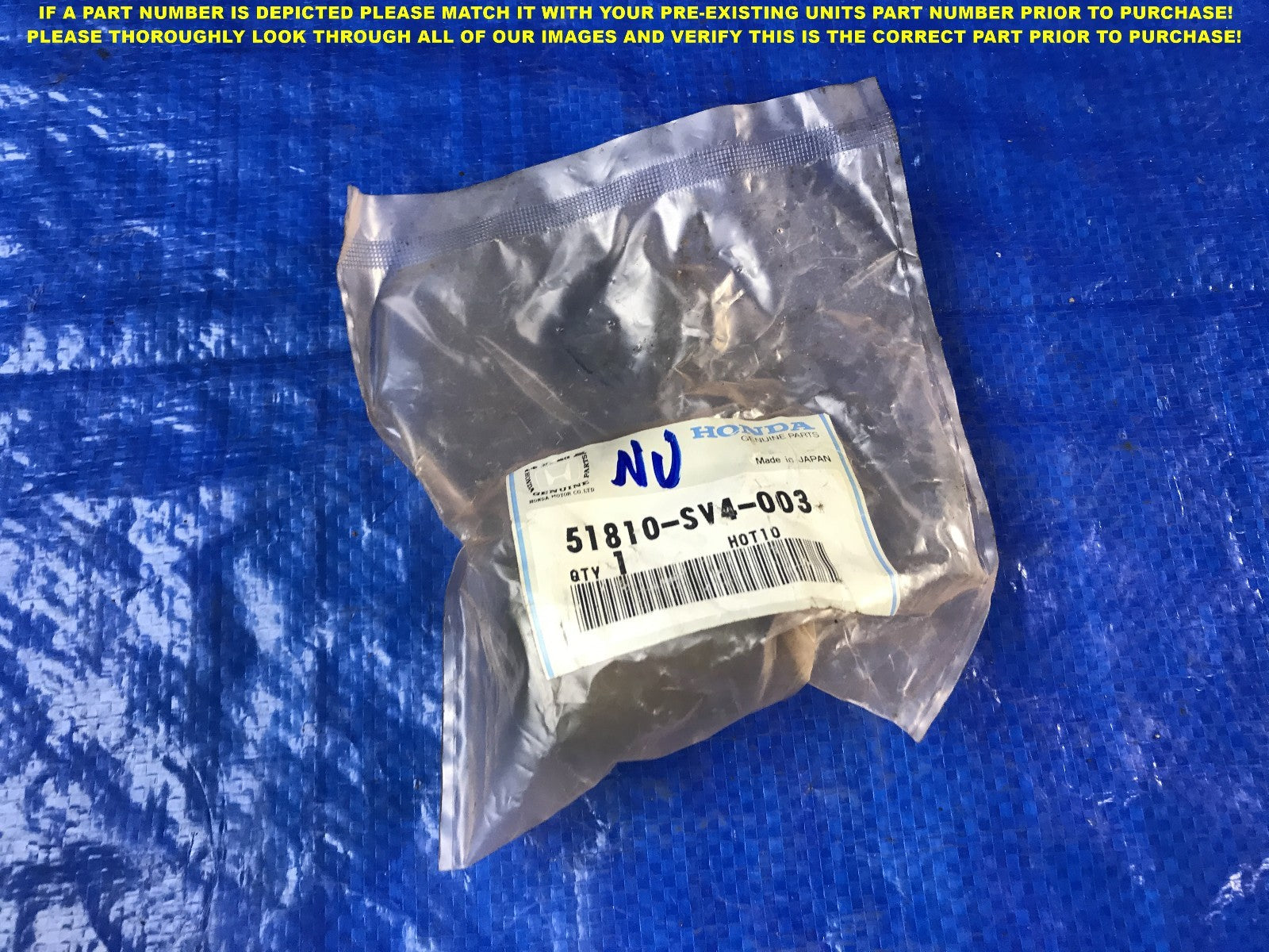 OEM NEW 1997 HONDA ACCORD WAGON Bush, Shock Absorber 51810 SV4 0030