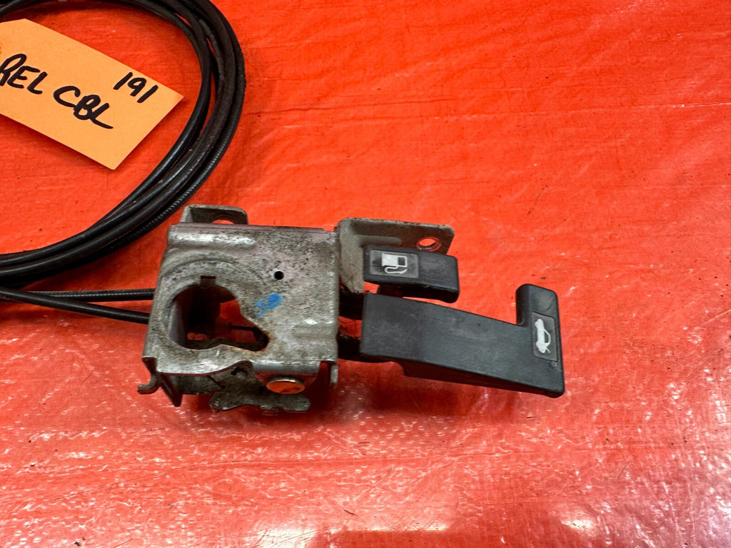 96 00 HONDA CIVIC 2D COUPE   FUEL AND GAS RELEASE CABLE W/ PULLEY LEVER OEM #1915