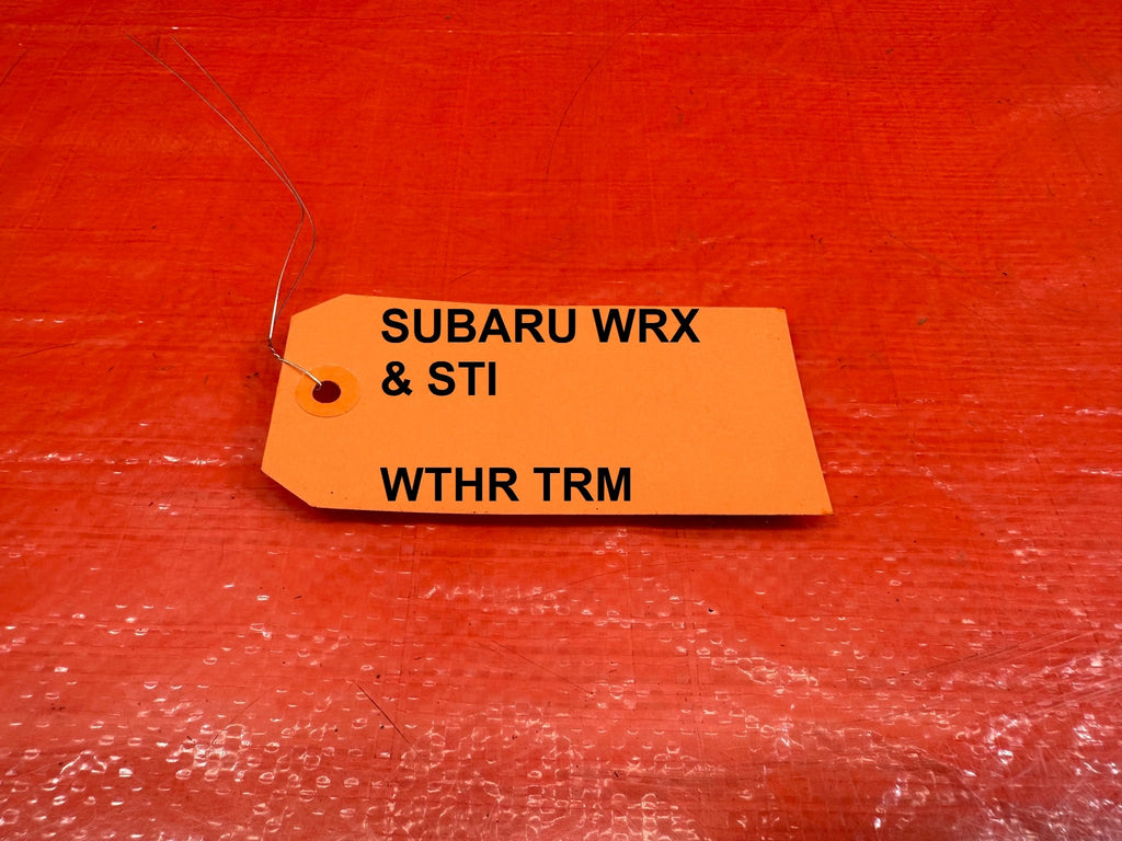 15 16 SUBARU WRX STI   HEADLINER SUNROOF SURROUND WEATHER STRIP TRIM   OEM #18012
