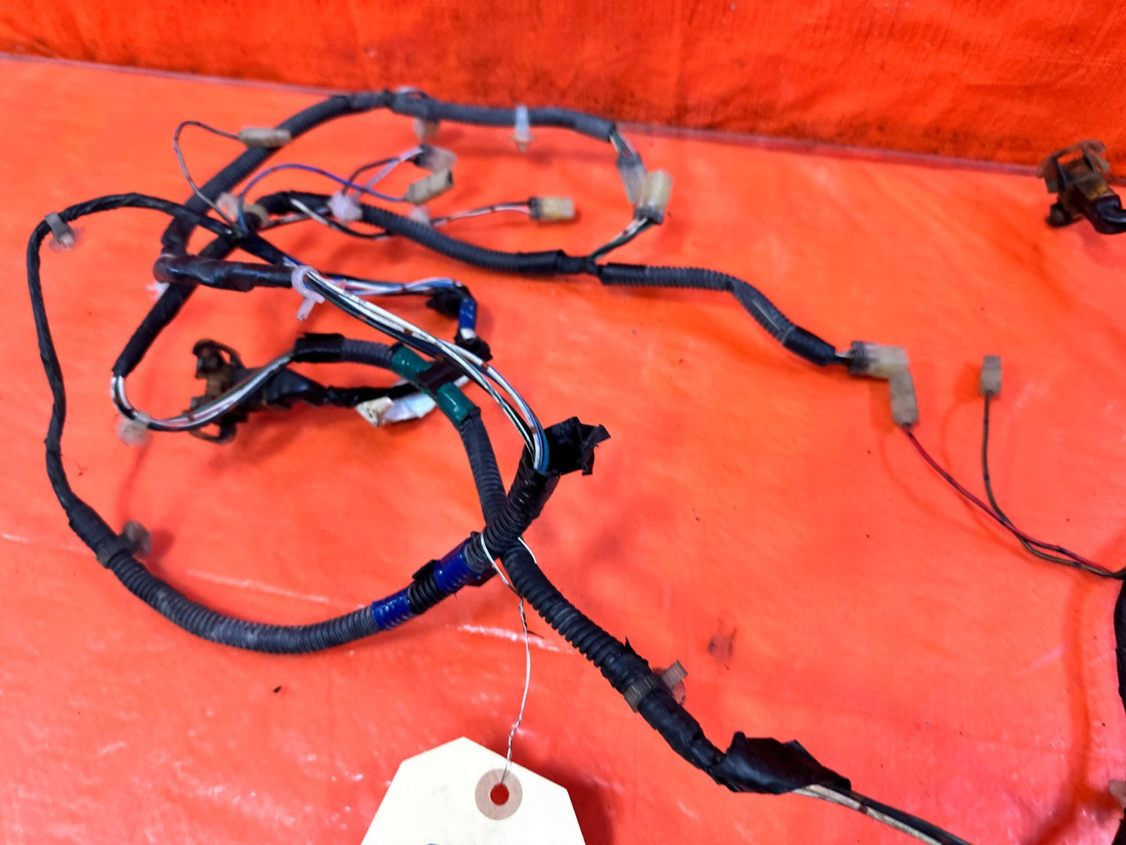 90 91 HONDA CIVIC HATCHBACK   LEFT & RIGHT DOOR SPEAKER WIRE HARNESS   OEM 3274