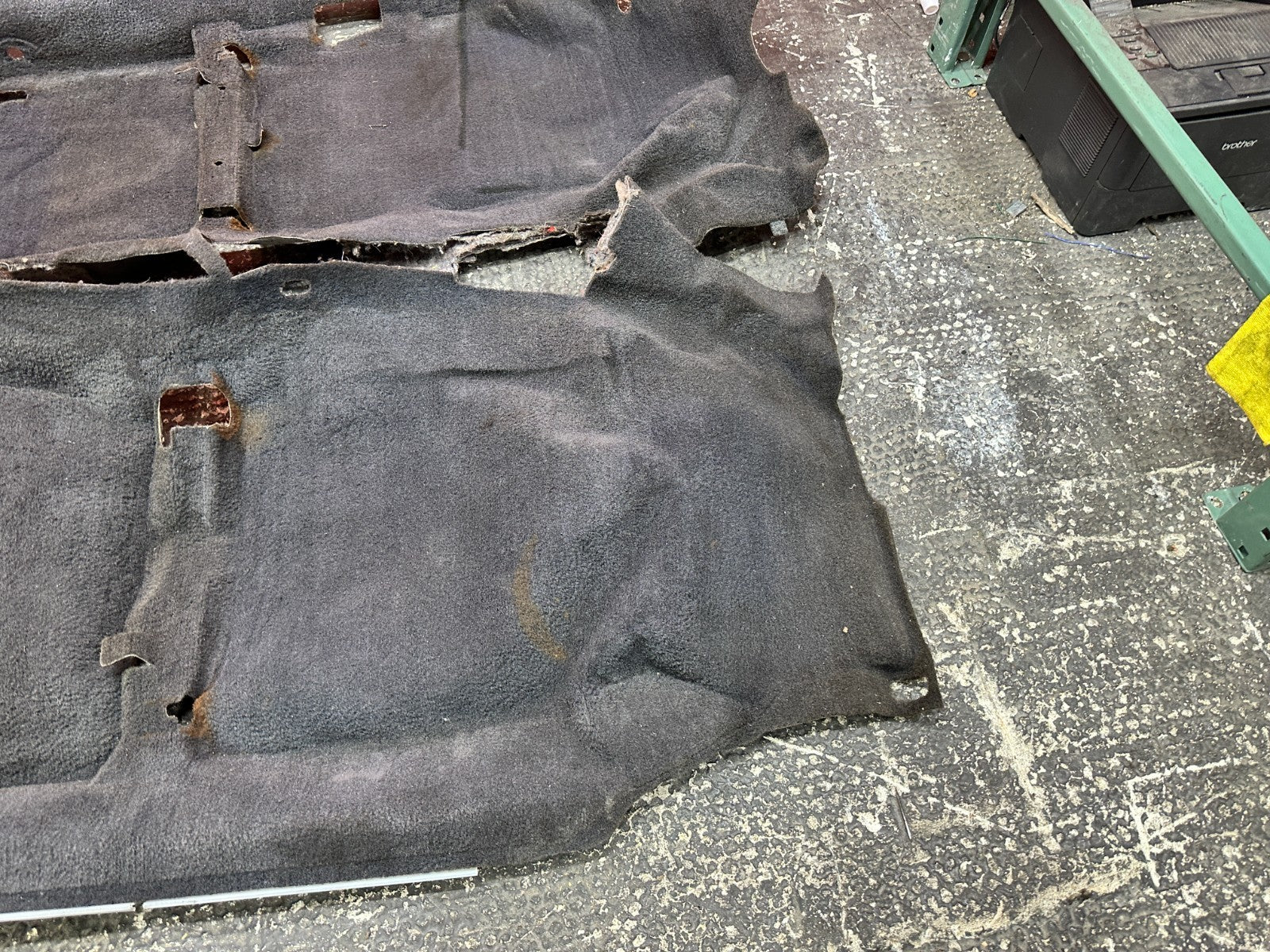97-01 HONDA PRELUDE 2D 2.2L H22A4 INTERIOR FLOOR CARPET MAT GRAY OEM #LUDE4