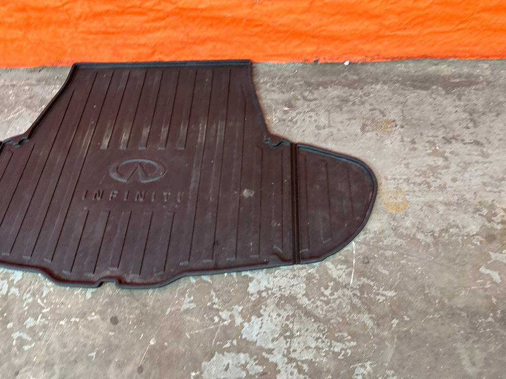 14 20 INFINITI Q50   ALL SEASON / WEATHER   REAR TRUNK MAT LINER LINING OEM #2155