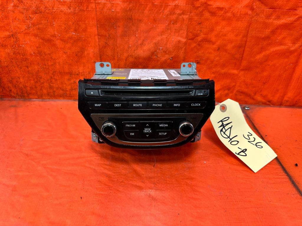 13 16 HYUNDAI GENESIS COUPE  RADIO STEREO CD PLAYER   PART # 96560 2M770 OEM 3260