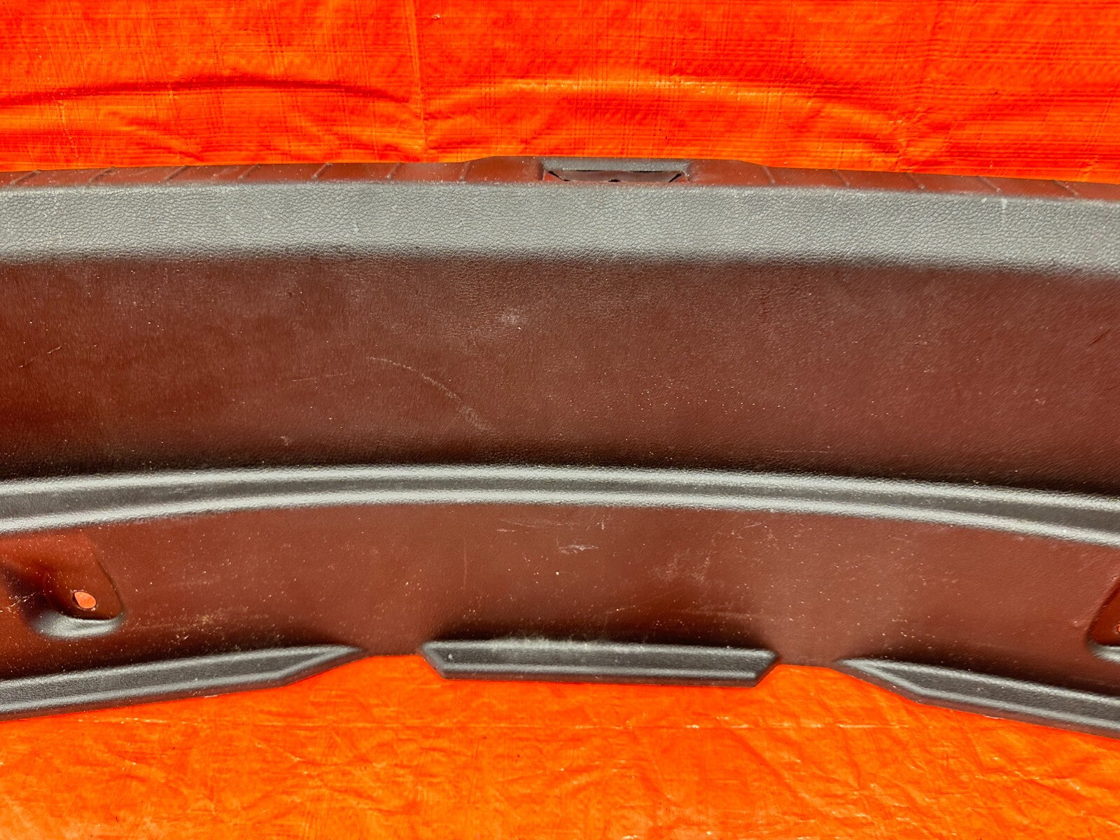 17 20 INFINITI Q60   TAIL GATE TRUNK LATCH STRIKER TRIM   OEM FACTORY OE #2895