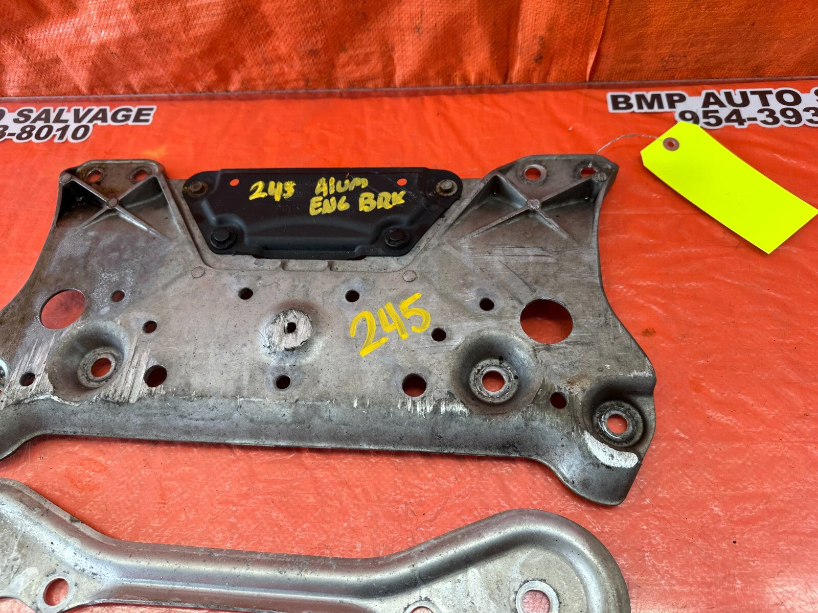 08 15 INFINITI G37 COUPE & CONVERTIBLE RWD   FRONT SUB FRAME BRACE   OEM #2454