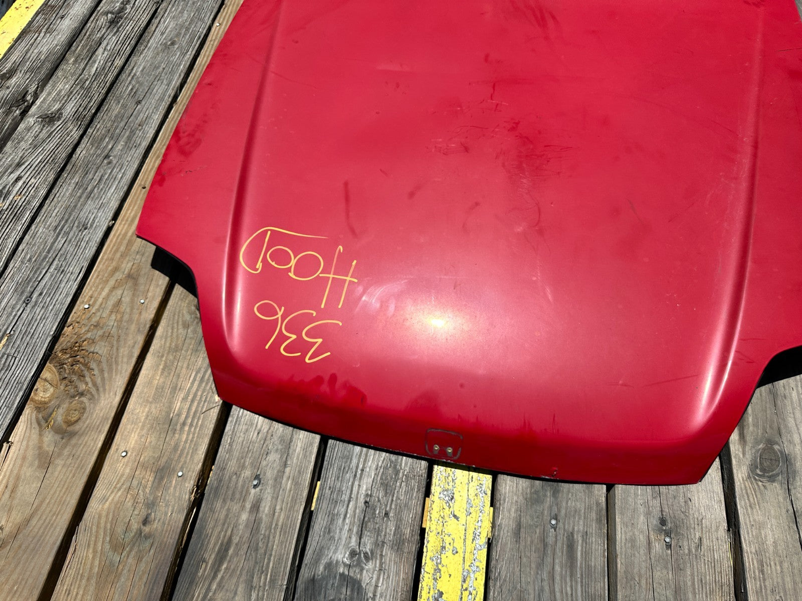 97 01 HONDA PRELUDE 2.2L FRONT HOOD BONNET PANEL ASSEMBLY FACTORY OEM #3367