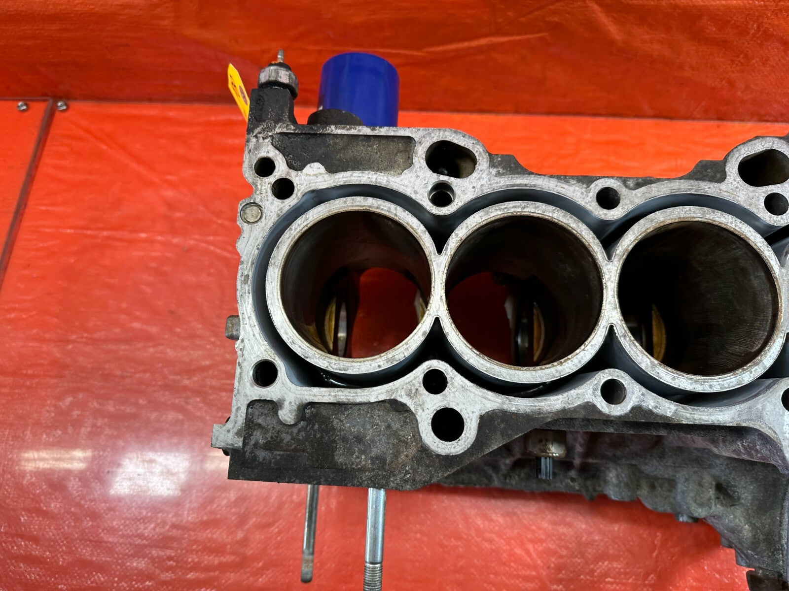 02 05 HONDA CIVIC SI EP3 HATCHBACK   K20A3 ENGINE MOTOR SHORT BLOCK W/ MAIN CAPS5