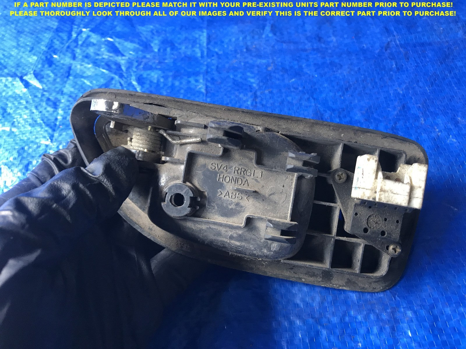 OEM 1994 1995 1996 1997 HONDA ACCORD DRIVER LEFT REAR INTERIOR DOOR HANDLE   1