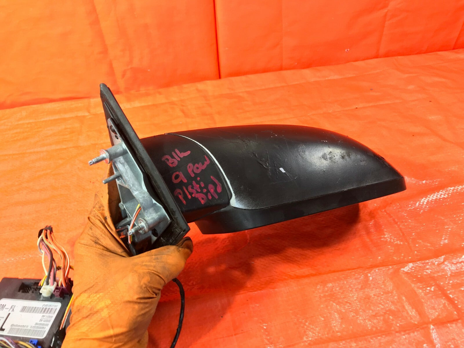 OEM 2012 2013 2014 DODGE CHARGER DRIVER LEFT SIDE VIEW MIRROR   3 WIRE MODEL10