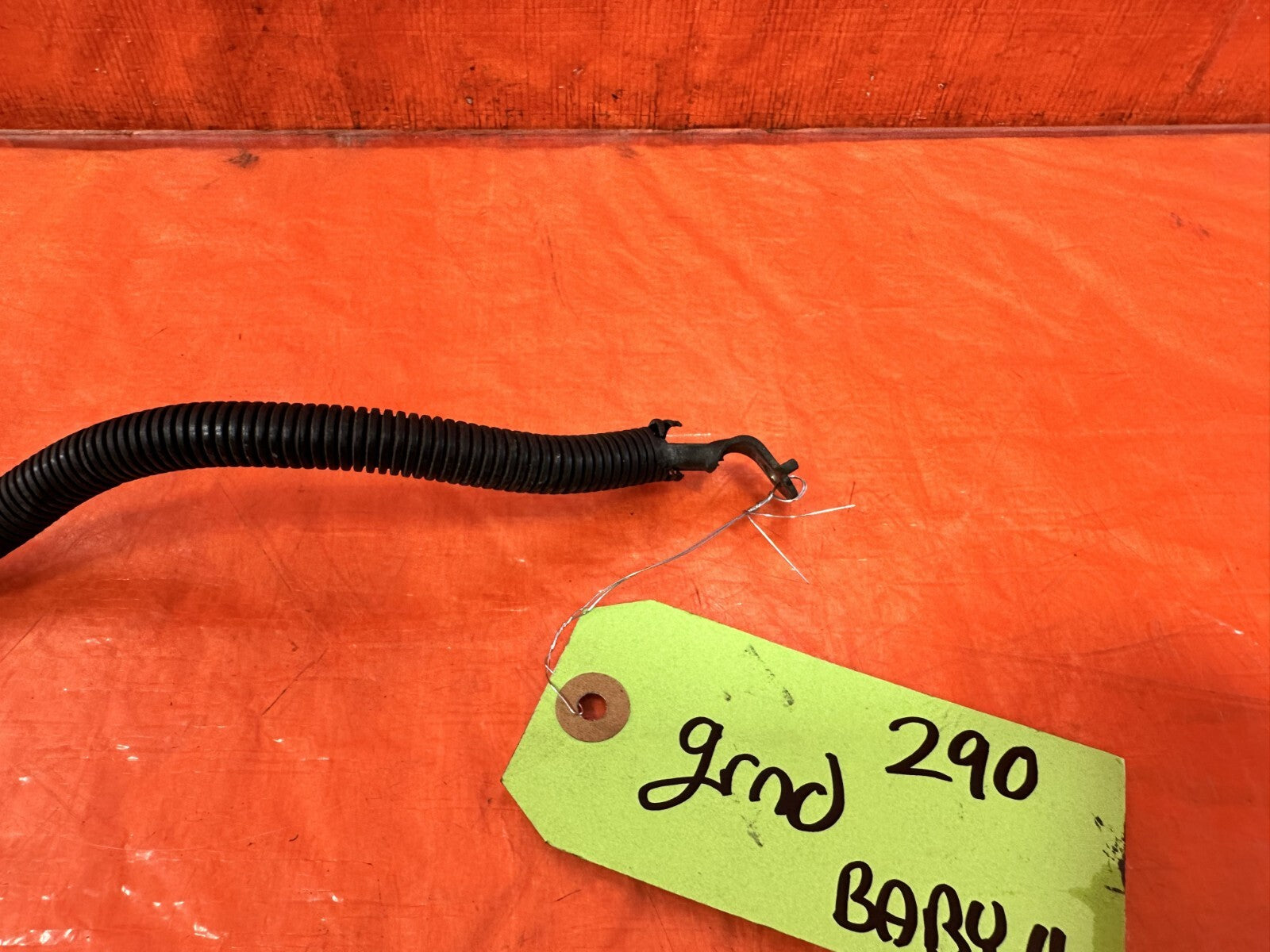 00 09 HONDA S2000   EPS POWER STEERING GEAR BOX   GROUND CABLE HARNESS   OEM 2901