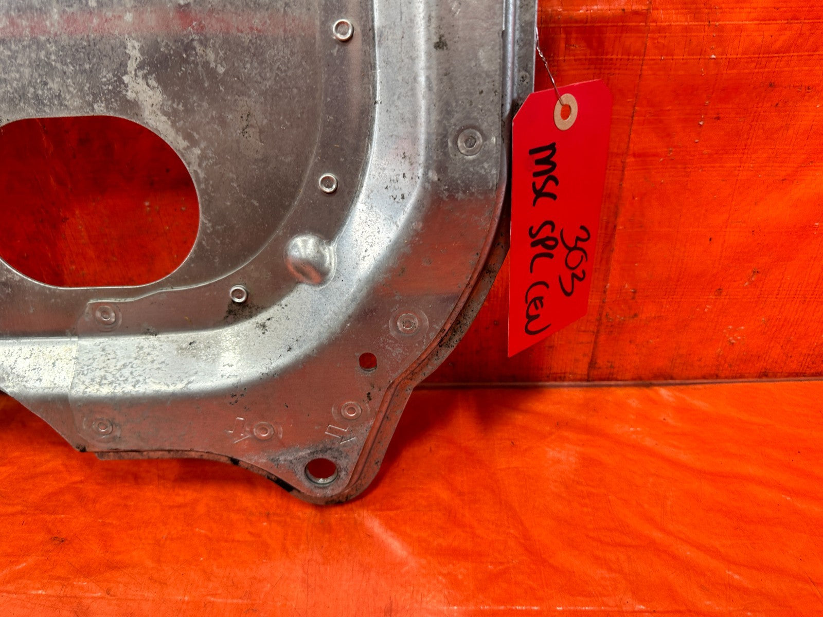 09 11 MAZDA RX8 RX 8   FRONT SKID PLATE METAL SKID PLATE   F189 34 H80   OEM 3031