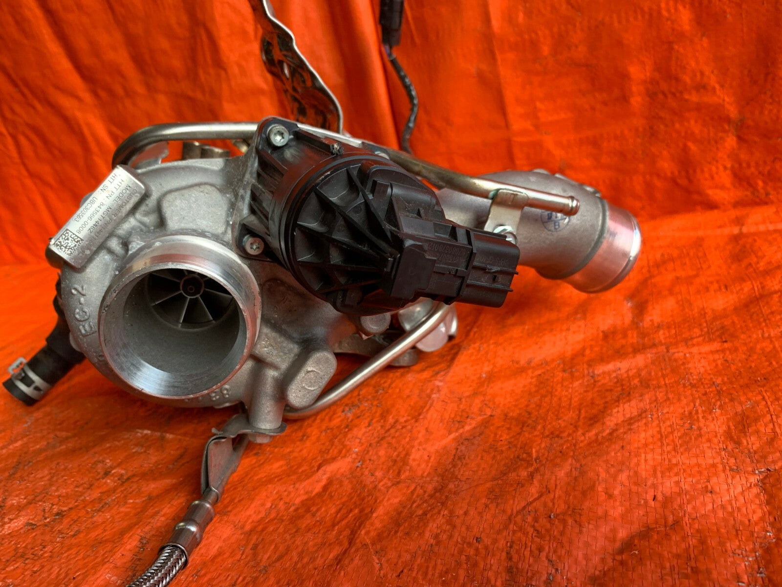 OEM 2016 INFINITI Q50 3.0 VR30DDTT   PASSENGER RIGHT TURBO CHARGER COMLETE3