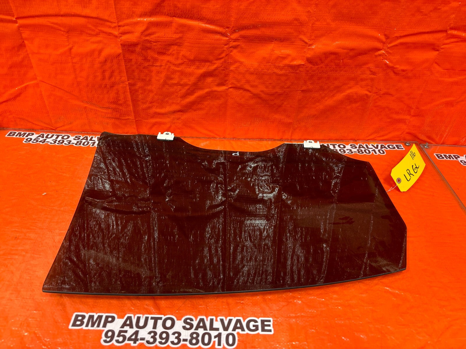 2010 10 INFINITI FX35   DRIVER LEFT REAR DOOR GLASS WINDOW   OEM #1169