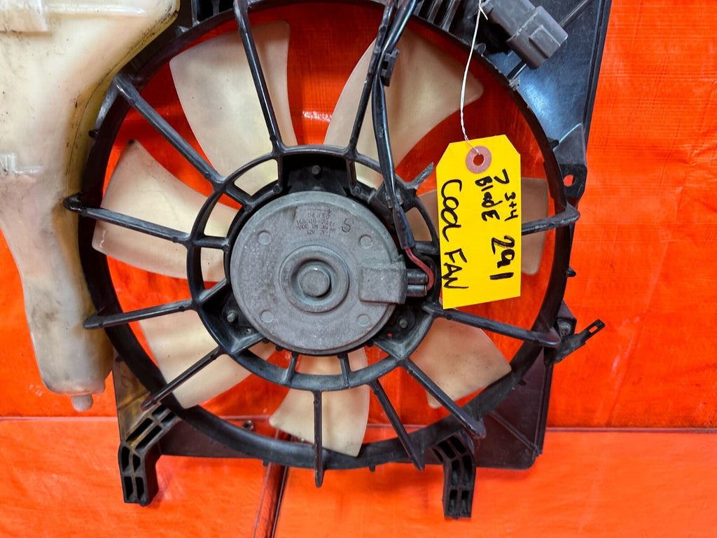 OEM 2005 05 ACURA TSX   CONDENSER COOLING FAN   7 SEVEN BLADE MODEL OEM 2913