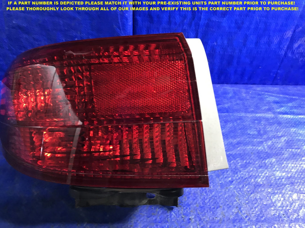 OEM 2003 2004 2005 HONDA ACCORD ALL RED SEDAN 4D DRIVER LEFT TAIL LIGHT L LH1