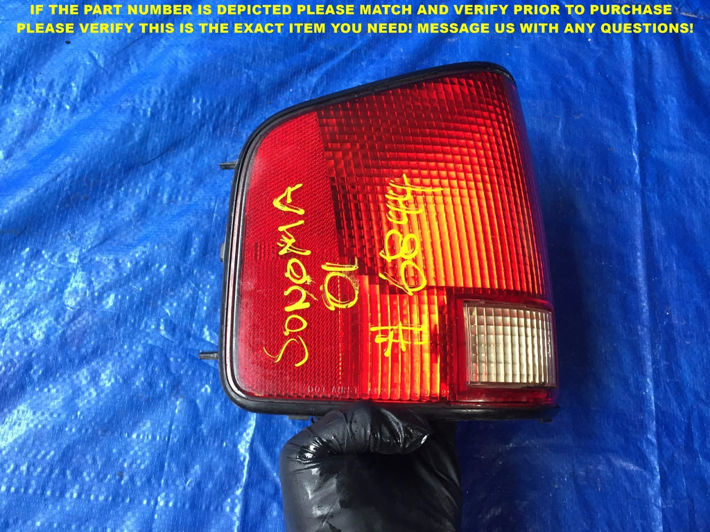 OEM 1994 1995 1996 1997 98 99 00 01 02 CHEVROLET S10 DRIVER LEFT TAIL LIGHT 7A0