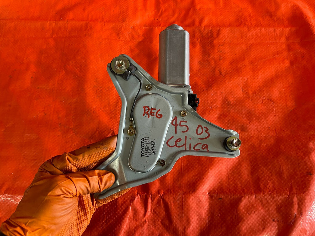 03 05 TOYOTA CELICA GT & GT S   REAR   WIPER MOTOR   85130 20780   OEM FACTORY3