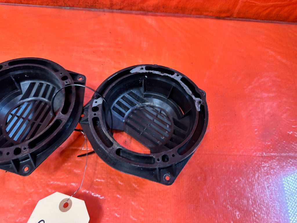 90 91 HONDA CIVIC HATCHBACK   SPEAKER BRACKETS MOUNTING PODS   OEM FACTORY #3275