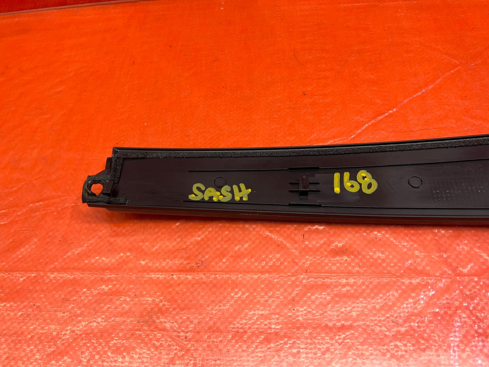 09 14 ACURA TSX   PASSENGER RIGHT REAR DOOR SASH TRIM MOLDING   OEM #1689