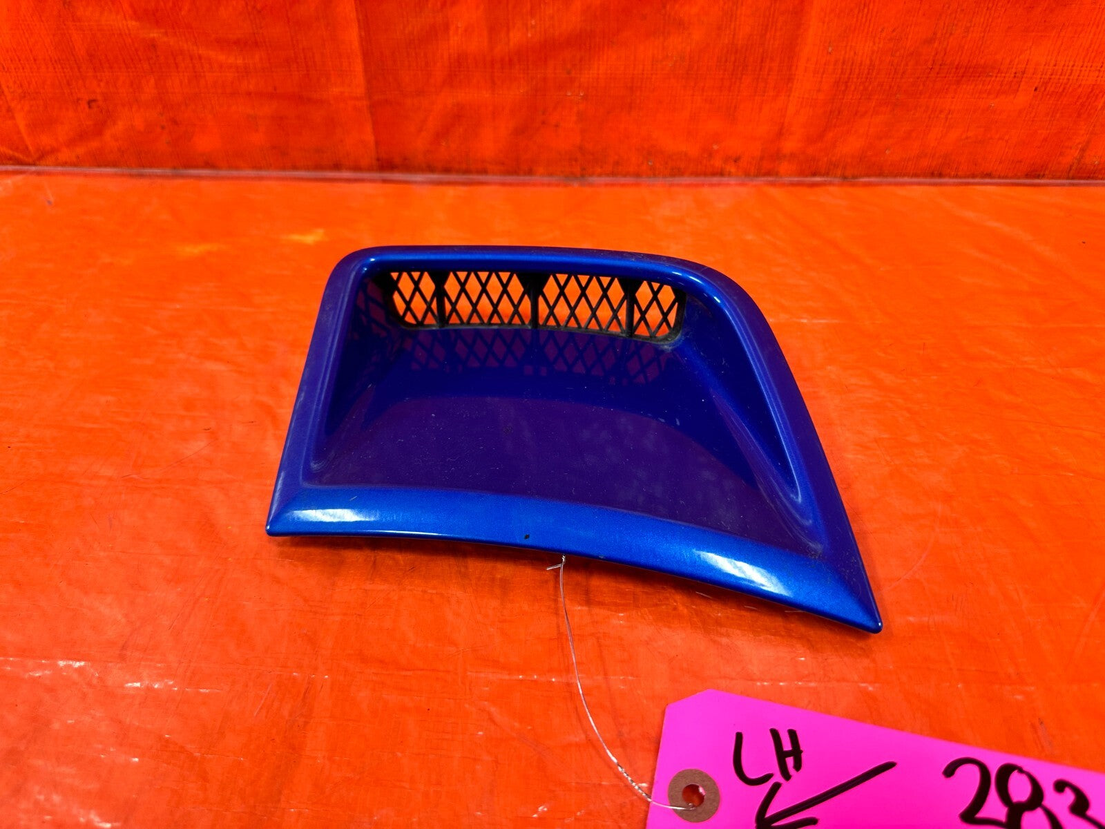 08 14 SUBARU IMPREZA WRX & STI   DRIVER LEFT FRONT BUMPER SCOOP   OEM #2834