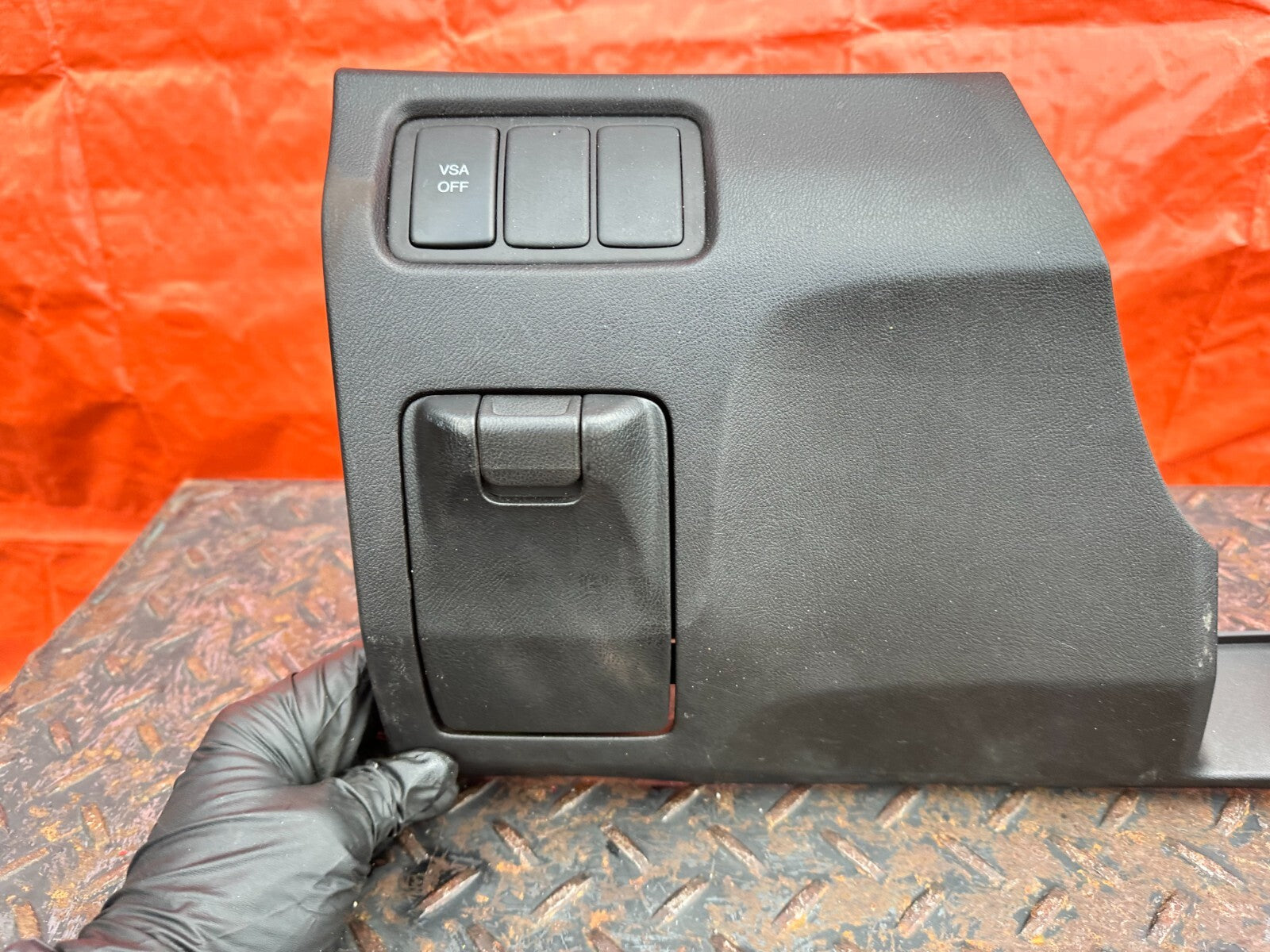 09 14 ACURA TSX   KNEE TRIM UNDER STEERING COLUMN LOWER COVER   BLACK   OEM #2794
