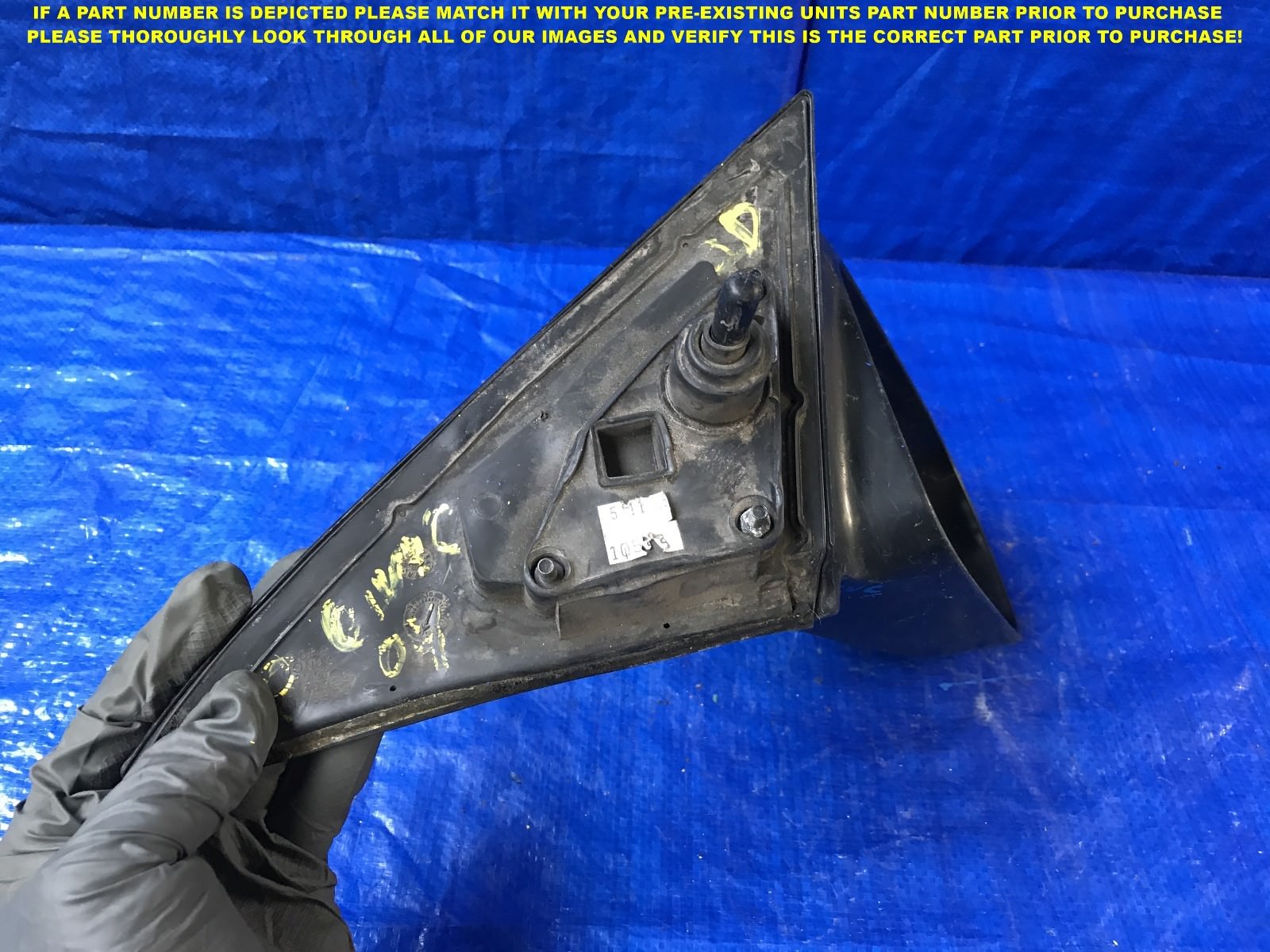 OEM 2001 2002 03 2004 2005 HONDA CIVIC SEDAN PASSENGER RIGHT SIDE VIEW MIRROR 5
