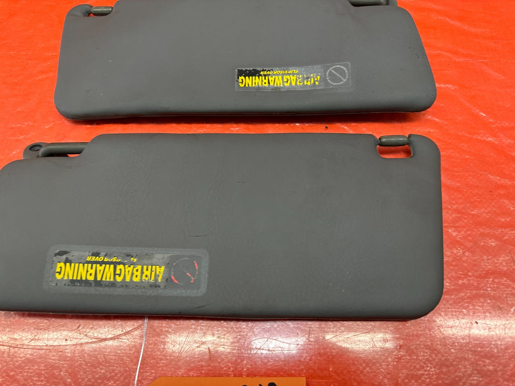 97 01 HONDA PRELUDE   LEFT AND RIGHT SUN VISORS   OEM FACTORY OE #2106
