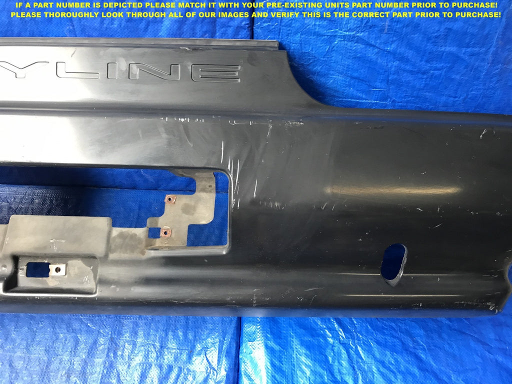 OEM 1989 1990 1991 1992 1993 1994 NISSAN SKYLINE GT R R32 REAR BUMPER COVER3